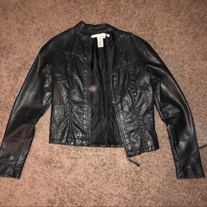 Max Studio Leather Jacket